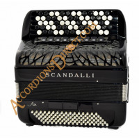 Scandalli Air Junior C Chromatic C system 96 bass accordion.  MIDI expansion available.